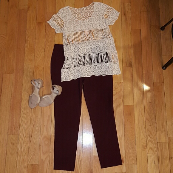 Ankle-length dress pants