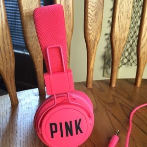 PINK headphones