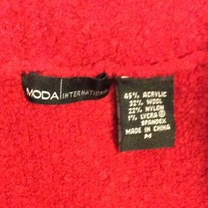 Moda International Sweaters - Victoria's Secret red off the shoulder sweater Moda International Sweaters - Victoria's Secret red off the shoulder sweater