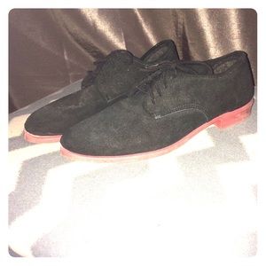 American Apparel Suede Oxfords