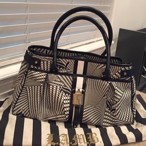 L.A.M.B. Signature Hopewell Satchel.