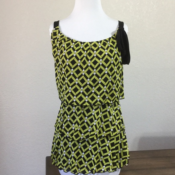Style & Co. Tops - Style & Co. Green Layered Top