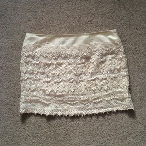 Beautiful lace skirt