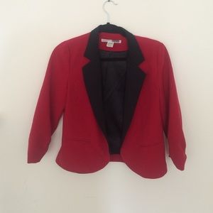 Red blazer from Nordstrom