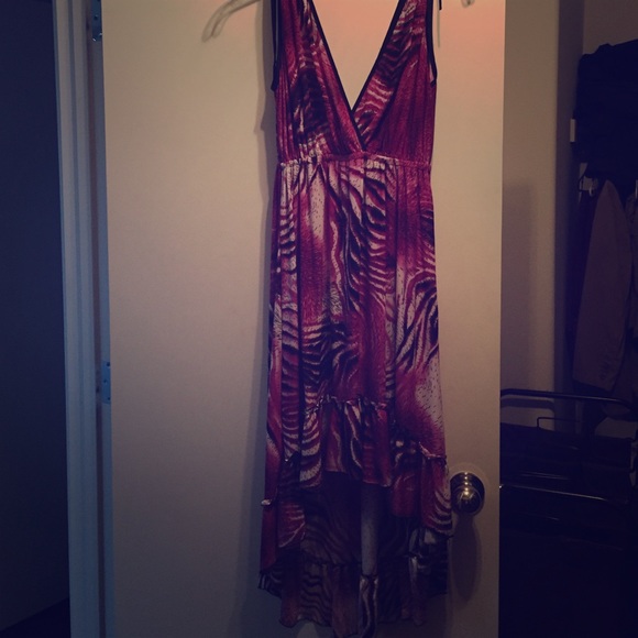Large high low dress