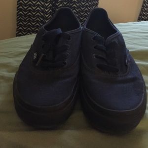 Navy blue Vans