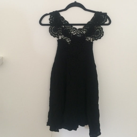 LF crochet shoulder dress