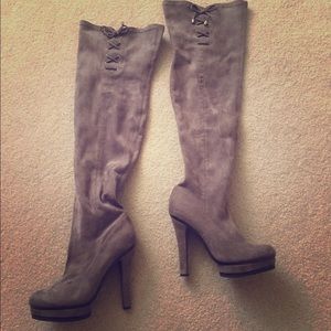 Thigh high Boots!  Very Stevie Nicks.
