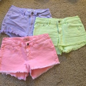 Set of 2 colored jeans from Pacsun