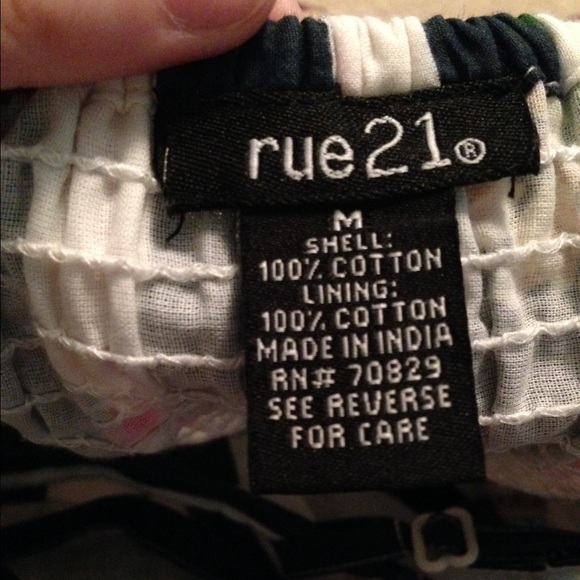 Striped Floral Dress - Picture 3 of 3