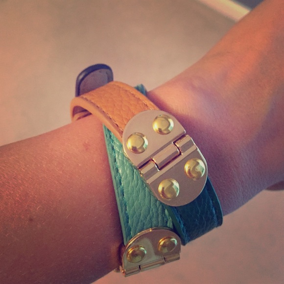 BCBG Jewelry - BCBG Leather Wraparound Bracelet