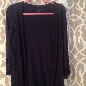 Navy blue cardigan