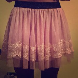 Champagne colored skirt