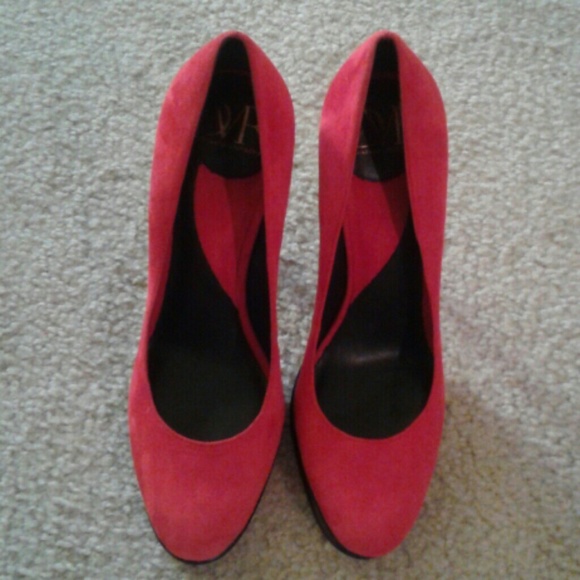DVF red heels - Picture 2 of 4