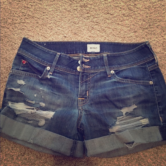 Hudson shorts fits like a 27 stretchy or 28 tight