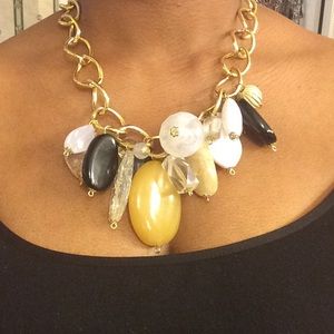 BEADED STATEMENT NECKLACE!