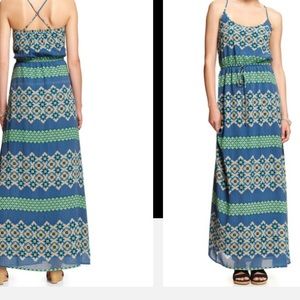 BR Maxi printed dress
