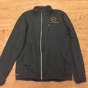 Grey medium weight Livestrong jacket