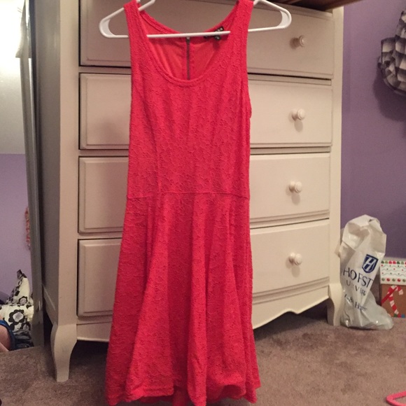 Pink lace Express dress