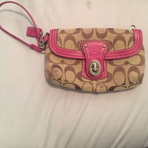 Coach wristlet
