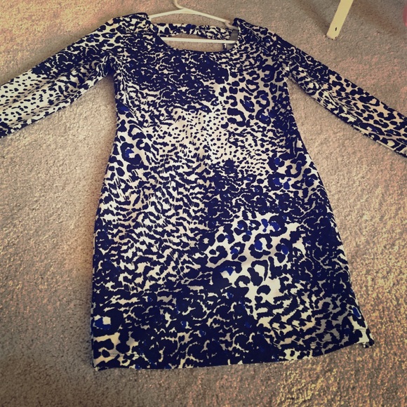Animal print dress