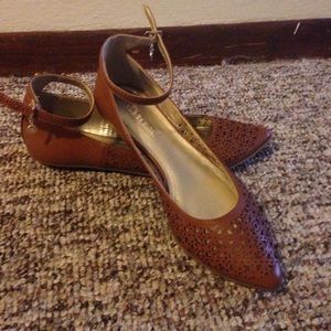 BCBGeneration Dark Brown Flats