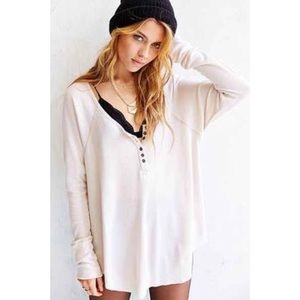 Urban Outfitters Truly Madly Deeply henley shirt