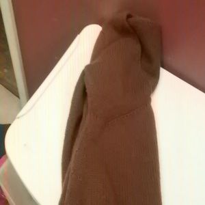 Brown sweater
