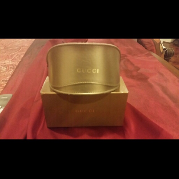 Gucci Sunglass Case and Box (NWOT)
