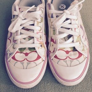 Coach sneakers size 7.5