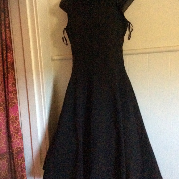 Black Rockabilly dress