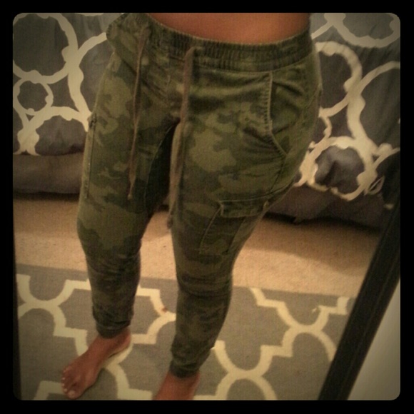 Camo Joggers