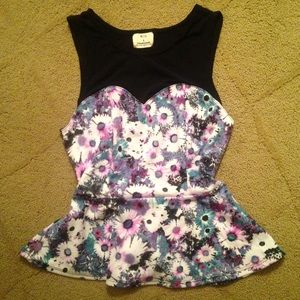 Urban Outfitters Peplum Top