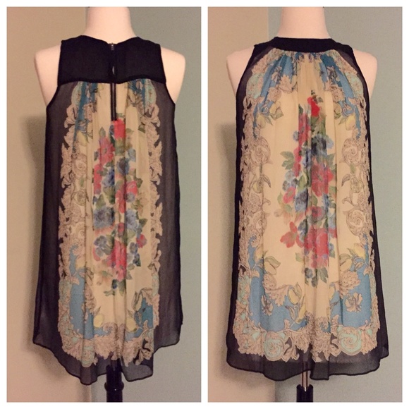 ♦️SOLD♦️ Anthropologie Flora Vignette Dress - Picture 3 of 3