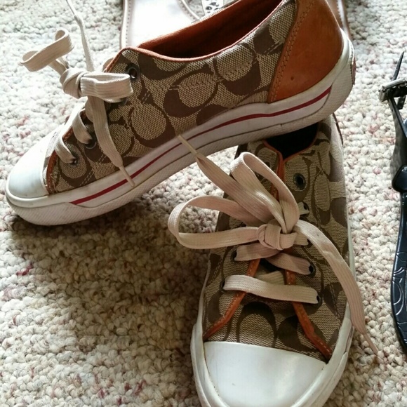 Coach tennis shoes