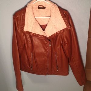 aviator leather jacket