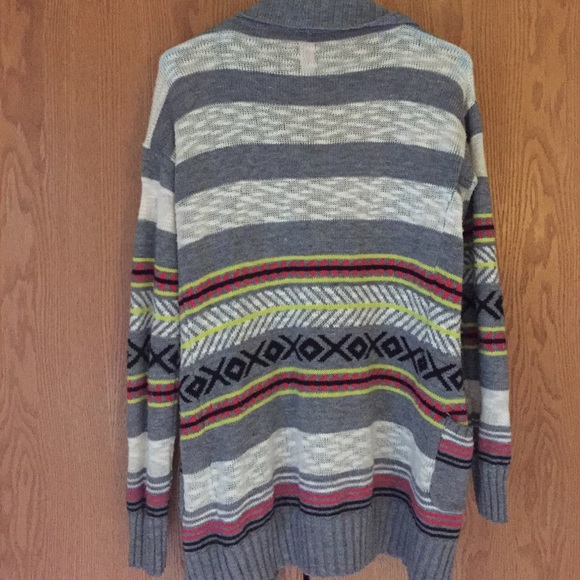 Tribal Print Cardigan