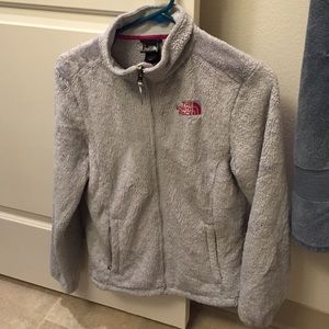 Gray north face jacket