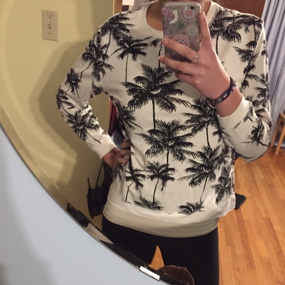 Palm Tree Sweatshirt - Picture 4 of 4