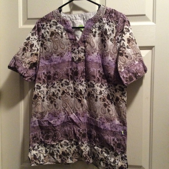 💖Multicolor Scrub Top💖