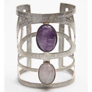 Free People Caged Stone Cuff