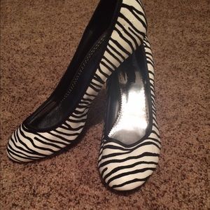 Zebra heels.