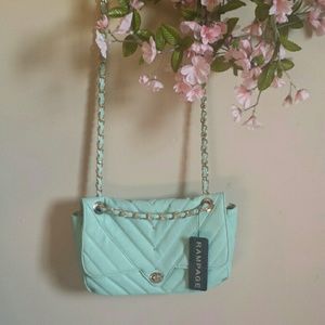 New mint/tiffany blue purse