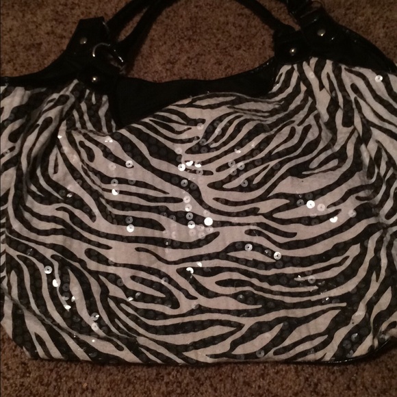 Zebra handbag.