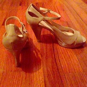 Franco Sarto nude heels