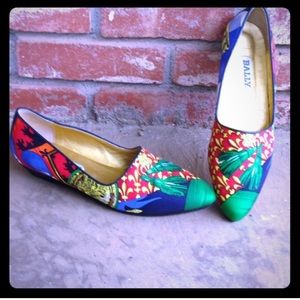 H/P 🎉 💯Authentic NWOT Bally Slip On Shoes