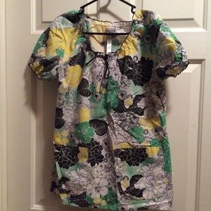 💖Floral Scrub Top💖