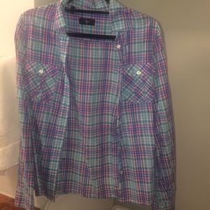 Aqua brand flannel