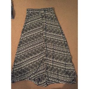 brandy melville maxi skirt