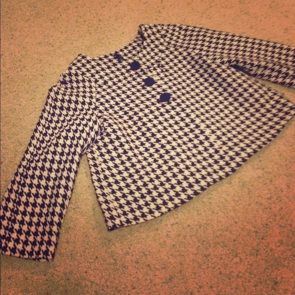 Black and white jacket